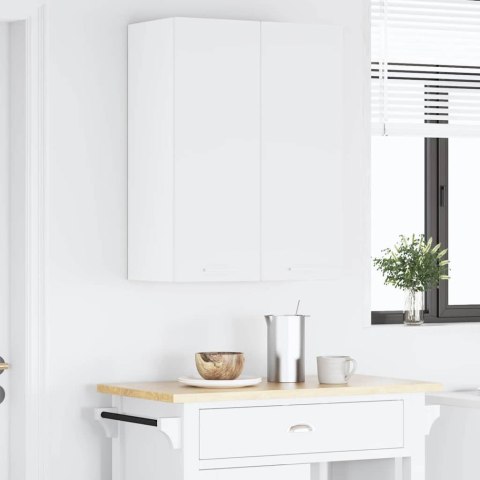 SZAFKA WISZĄCA BIAŁY 30X31X80CM MATERIAŁ DREWNOPOCHODNY