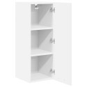 SZAFKA WISZĄCA BIAŁY 30X31X80CM MATERIAŁ DREWNOPOCHODNY