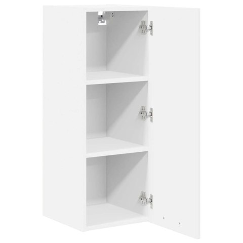 SZAFKA WISZĄCA BIAŁY 30X31X80CM MATERIAŁ DREWNOPOCHODNY