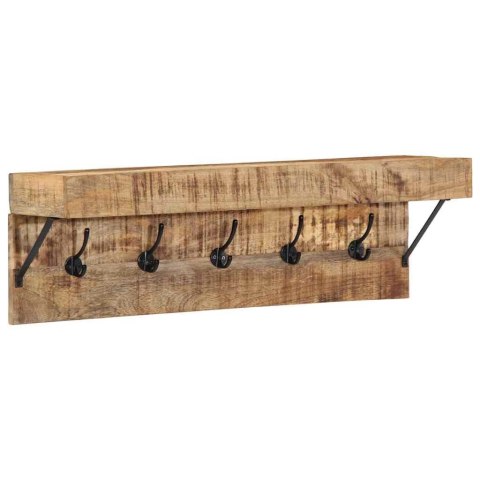 VidaXL Wieszak na płaszcze Brązowy 73 x 19 x 23 cm Lite drewno mango