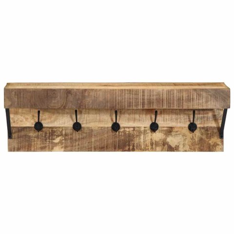 VidaXL Wieszak na płaszcze Brązowy 73 x 19 x 23 cm Lite drewno mango