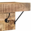 VidaXL Wieszak na płaszcze Brązowy 73 x 19 x 23 cm Lite drewno mango