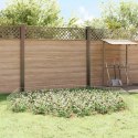 OGRODZENIE Z PALIKAMI 24 PCS 75X30CM MESH STAL OCYNKOWANA