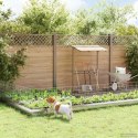 OGRODZENIE Z PALIKAMI 24 PCS 75X50CM MESH STAL OCYNKOWANA