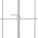 OGRODZENIE Z PALIKAMI 48 PCS 35X30CM MESH STAL OCYNKOWANA