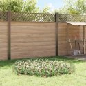 PANEL OGRODZENIOWY 12 PCS STAL OCYNKOWANA SREBRNY