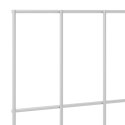 PANEL OGRODZENIOWY 12 PCS STAL OCYNKOWANA SREBRNY