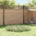 PANEL OGRODZENIOWY 12 PCS STAL OCYNKOWANA SREBRNY