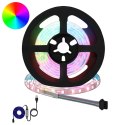 VidaXL Taśma LED 12 pcs Czarny i przezroczysty 1200 mm Miedź i plastik