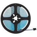 VidaXL Taśma LED 12 pcs Czarny i przezroczysty 2100 mm Miedź i plastik