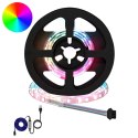 VidaXL Taśma LED 12 pcs Czarny i przezroczysty 350 mm Miedź i plastik