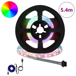 TAŚMA LED 12 PCS CZARNY I PRZEZROCZYSTY 450 MM MIEDŹ I PLASTIK