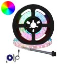 TAŚMA LED 12 PCS CZARNY I PRZEZROCZYSTY 750 MM MIEDŹ I PLASTIK