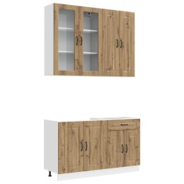 ZESTAW SZAFEK KUCHENNYCH KALMAR DĄB ARTISAN 4 ELEMENTÓW