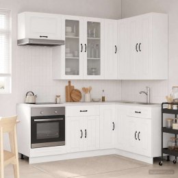 VidaXL Jednostka kuchenna KALMAR 8 pcs Biały Drewno inżynieryjne
