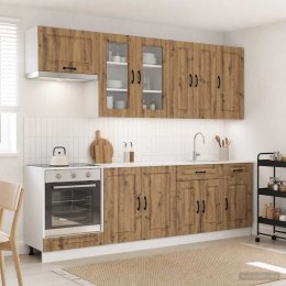 ZESTAW SZAFEK KUCHENNYCH KALMAR DĄB ARTISAN 8 ELEMENTÓW