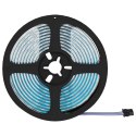 VidaXL Taśma LED 12 pcs Czarny i przezroczysty 2300 mm Miedź i plastik