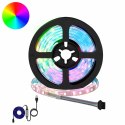 VidaXL Taśma LED 12 pcs Czarny i przezroczysty 950 mm Miedź i plastik