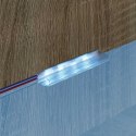 TAŚMA LED 12 PCS CZARNY I WIELOKOLOROWY 1745 MM MIEDŹ I PLASTIK