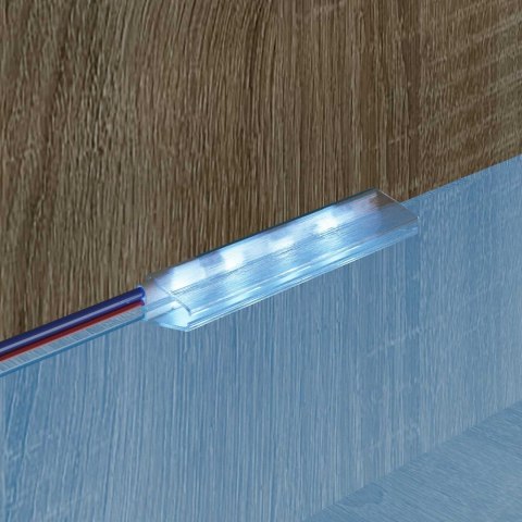TAŚMA LED 12 PCS CZARNY I WIELOKOLOROWY 1745 MM MIEDŹ I PLASTIK