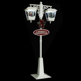 ŚWIĄTECZNA LAMPA LATARNIA LED Z MIKOŁAJEM 188CM