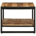 STOLIK KAWOWY 70X50X38CM LITE DREWNO SUROWE MANGO