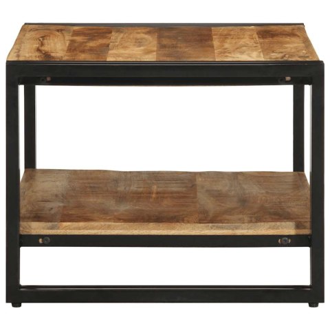 STOLIK KAWOWY 70X50X38CM LITE DREWNO SUROWE MANGO