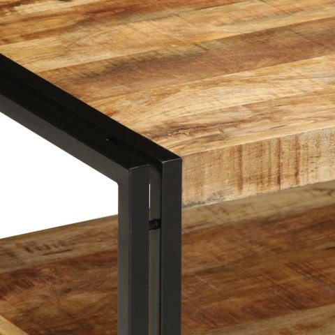 STOLIK KAWOWY 70X50X38CM LITE DREWNO SUROWE MANGO