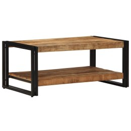 STOLIK KAWOWY 90X50X38CM LITE DREWNO SUROWE MANGO