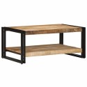 STOLIK KAWOWY 90X50X38CM LITE DREWNO SUROWE MANGO