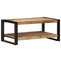 STOLIK KAWOWY 90X50X38CM LITE DREWNO SUROWE MANGO