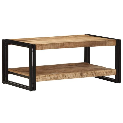 STOLIK KAWOWY 90X50X38CM LITE DREWNO SUROWE MANGO