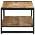 STOLIK KAWOWY 90X50X38CM LITE DREWNO SUROWE MANGO