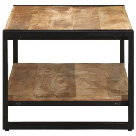 STOLIK KAWOWY 90X50X38CM LITE DREWNO SUROWE MANGO