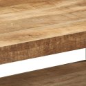 STOLIK KAWOWY 90X50X38CM LITE DREWNO SUROWE MANGO