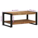 STOLIK KAWOWY 90X50X38CM LITE DREWNO SUROWE MANGO