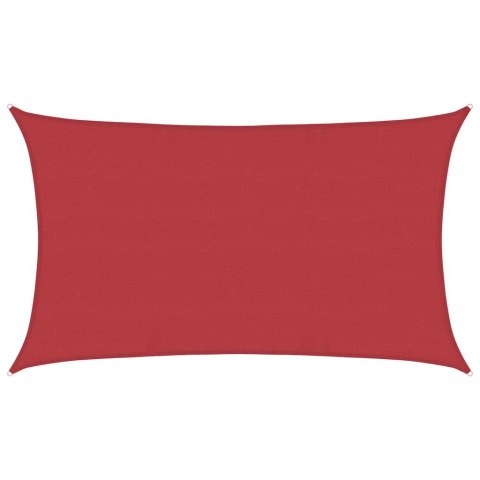 ŻAGIEL PRZECIWSŁONECZNY OGRODOWY MARKIZA TARAS CZERWONY 5X8 M