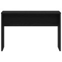 VidaXL Stołek do makijażu Czarny dąb 70 x 35 x 45 cm