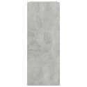 2-POZIOMOWY REGAŁ BETONOWY SZARY 80X30X76,5CM