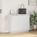 KOMODA LED BIAŁY 90X32X75CM MATERIAŁ DREWNOPOCHODNY