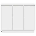 KOMODA LED BIAŁY 90X32X75CM MATERIAŁ DREWNOPOCHODNY