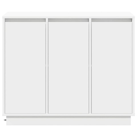 KOMODA LED BIAŁY 90X32X75CM MATERIAŁ DREWNOPOCHODNY