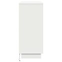 KOMODA LED BIAŁY 90X32X75CM MATERIAŁ DREWNOPOCHODNY