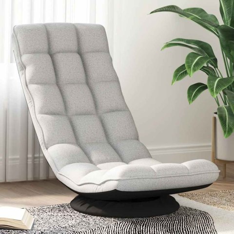 KRZESŁO OBROTOWE PODŁOGOWE CLOUD GREY 70X51X79CM TKANINA