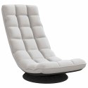 KRZESŁO OBROTOWE PODŁOGOWE CLOUD GREY 70X51X79CM TKANINA