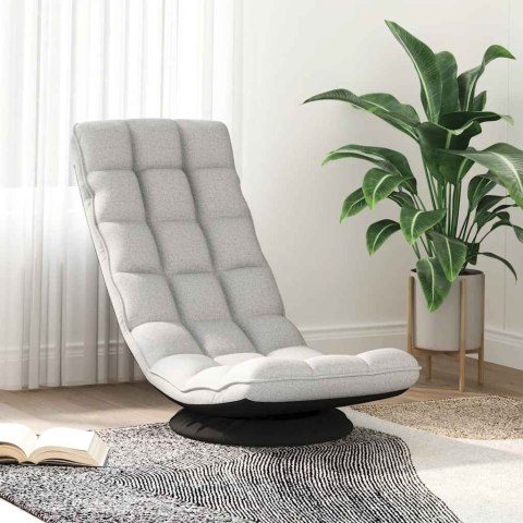 KRZESŁO OBROTOWE PODŁOGOWE CLOUD GREY 70X51X79CM TKANINA