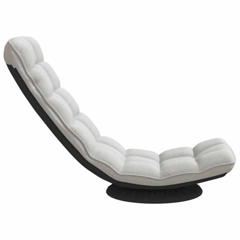 KRZESŁO OBROTOWE PODŁOGOWE CLOUD GREY 70X51X79CM TKANINA