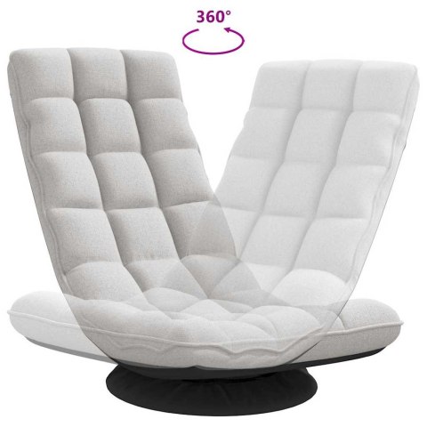KRZESŁO OBROTOWE PODŁOGOWE CLOUD GREY 70X51X79CM TKANINA