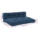 PODUSZKA DO SOFY PALETOWEJ 2 PCS INDYGO 120X80X38CM