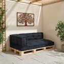 PODUSZKA DO SOFY PALETOWEJ 3 PCS ANTRACYTOWY 120X80X38CM
